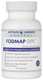 Arthur Andrew Medical FODMAP DPE Probiotic Enzyme Supplement for FODMAP Intolerance - 60 Capsules Vegan Non-GMO