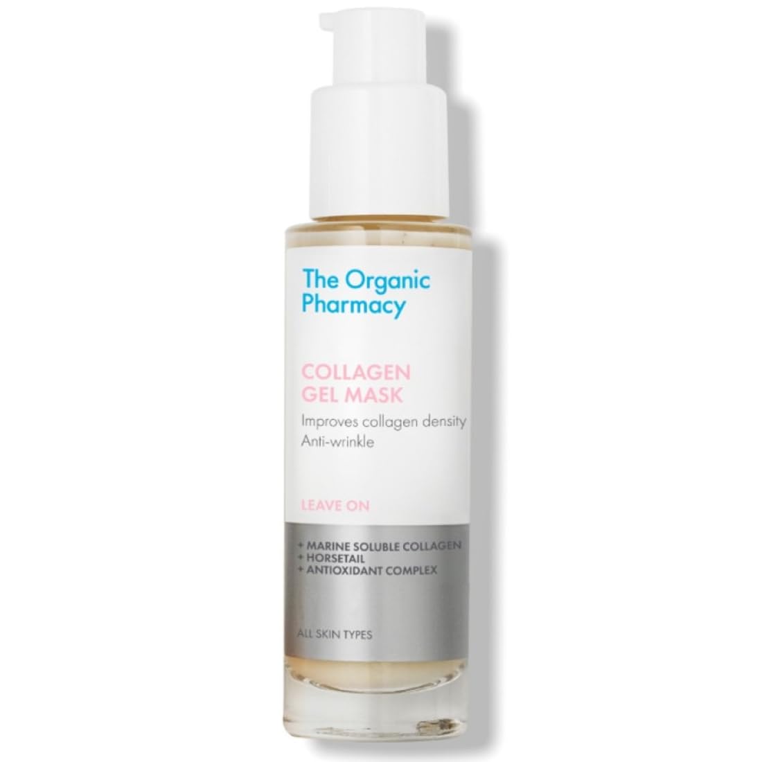 The Organic Pharmacy Collagen Gel Mask 50ml - Marine Collagen Anti-Wrinkle Face Mask for Improved Collagen Density