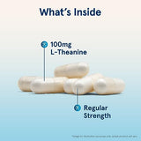 Jarrow Formulas L-Theanine 100mg - 60 Veggie Caps - Calm & Focus Support