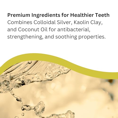 Nature's Greatest Secret All Natural Antibacterial Colloidal Silver Pet Dental Toothpaste for Dogs - 50g