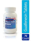 Guardian Maximum Strength Mucus Relief 12 Hour, Guaifenesin 1200mg Expectorant (70 Tablets)