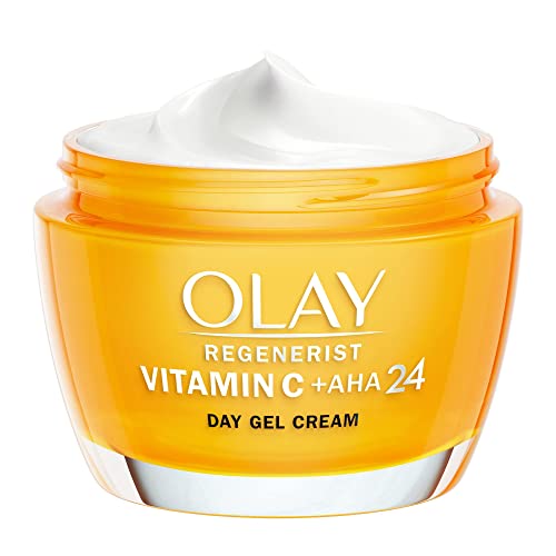 Olay Vitamin C + AHA24 Day Gel Face Cream for Bright and Even Tone - 50ml