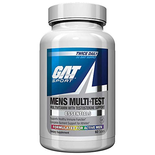 GAT Sport Men's Multi + Test Multivitamin, 60 Tablets