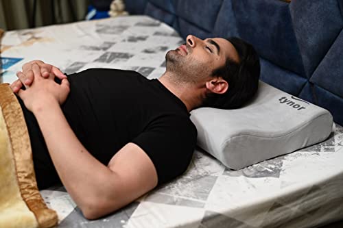 Tynor Contoured Cervical Pillow B-19 | Neck Support & Pain Relief (Universal)