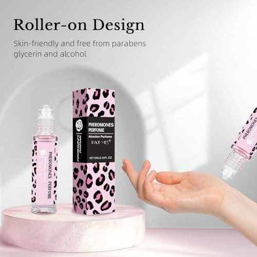 PAT-YES Pheromones Perfume Oil for Women - Long Lasting Roll-On 10ml