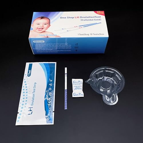 LH Ovulation Test Strips – 20-Pack | 25 mIU/mL Early Detection, Over 99% Accurate