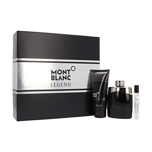 Montblanc Legend Men's Perfume Gift Set (100ml EDT, 100ml AS, 7.5ml Shower Gel)