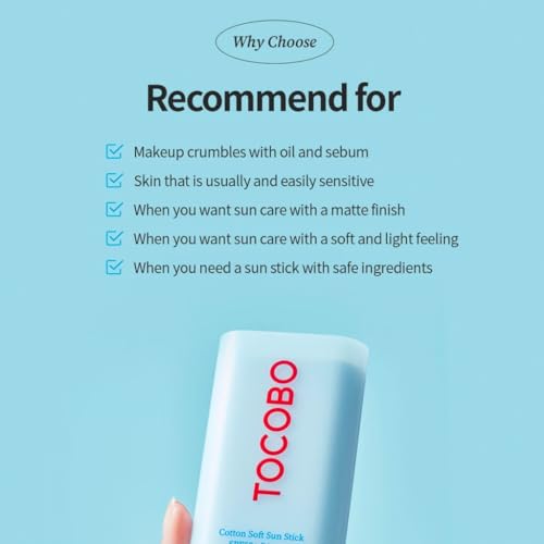 SPF50+ Sunstick for Face - Tocobo UV Protection