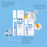 Urea Cream 60% Intensive Repair Treatment for Dry, Cracked Skin