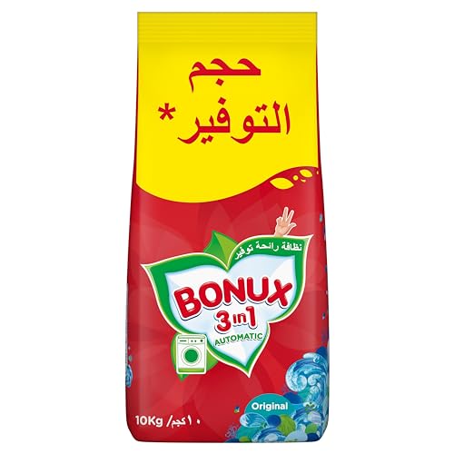 Bonux Original Powder Detergent - 10kg Laundry Bulk Pack