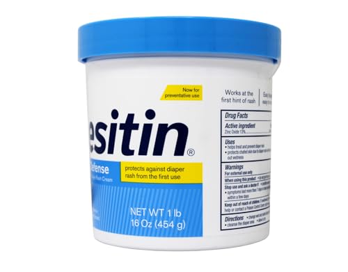 Desitin Rapid Relief Creamy Jar 16 oz - Maximum Strength Diaper Rash Cream