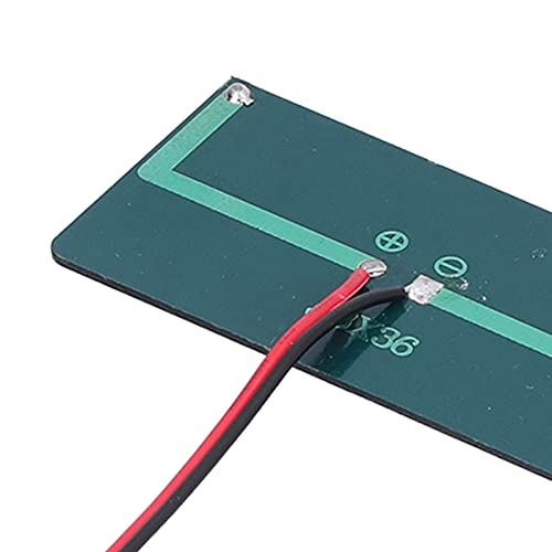 0.3W 5V Polysilicon Micro Solar Panel - 2PCS for Low-Power Appliances and DIY Projects