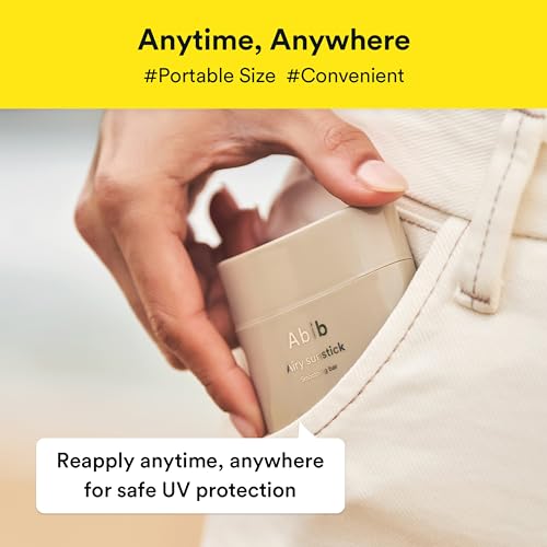 Abib Airy Sun Defense Matte Finish SPF 50 Sun stick | Lightweight Korean Facial & Body Sunscreen