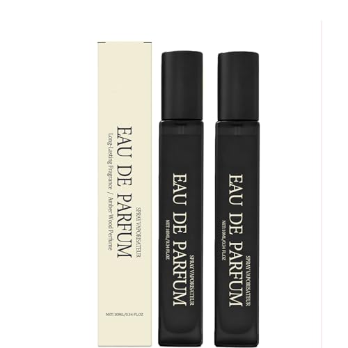 Amber Wood Perfume Spray 10ml - Long-Lasting Natural Fragrance for Daily Use