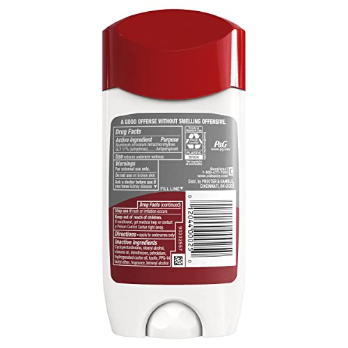 Old Spice High Endurance Antiperspirant & Deodorant - Pure Sport (6 x 3oz Pack)