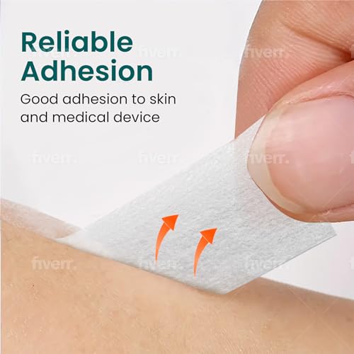 Paper Surgical Tape 2" x 11yd with 10pc Gauze Pads - Microporous Medical Tape for Sensitive Skin