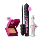 3-Piece Makeup Gift Set - Full-size BADgal BANG! Mascara + MINI 24-HR Brow Setter & Hoola Bronzer