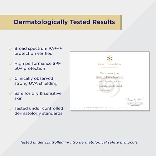 Hydrating Sunscreen for Dry Skin - SPF 50 Broad Spectrum with HA & Ceramide - 50g