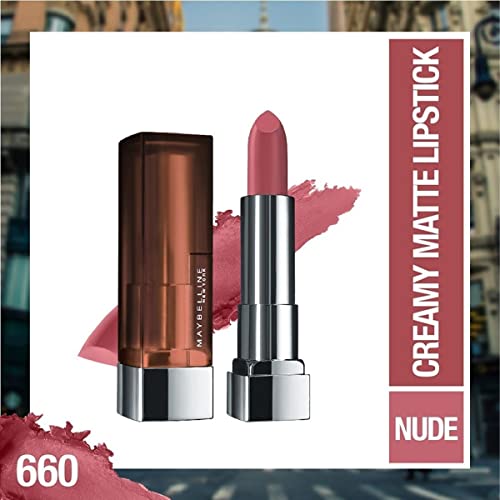 Maybelline New York Color Sensational Lipstick - Hydrating Matte Finish in Touch Of Spice