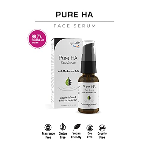 Hyalogic Pure Hyaluronic Acid Face Serum - Hydrating, 0.47 oz
