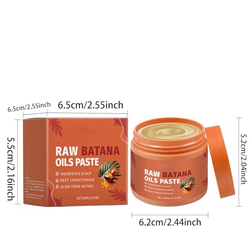 YelaJoy Raw Batana Oil for Hair Growth - Pure Batana Oil for Repairing Split Ends & Nourishing Scalp - 1 Pack