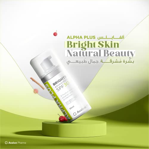 Avalon Pharma Alpha Plus Brightening Cream SPF30, 30 ml