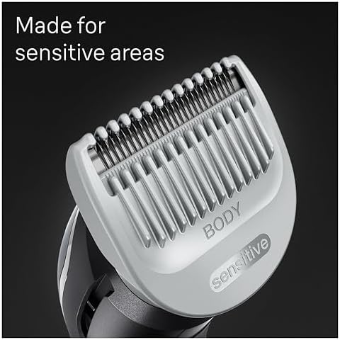 Braun BG5360 Series 5 Body Groomer - Grey - Precise & Comfortable Trimmer