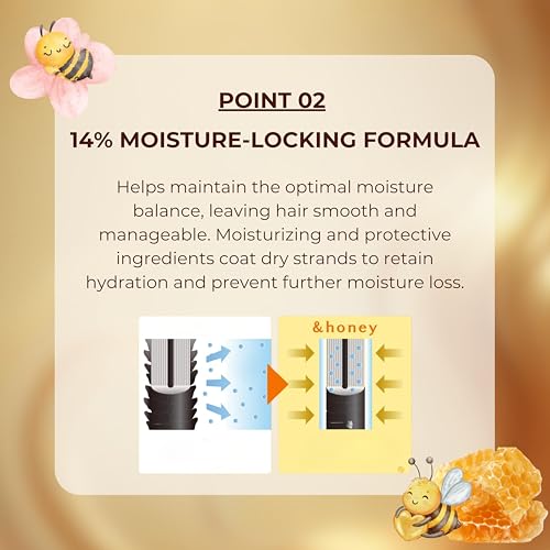 Honey Melty Moist Repair Shampoo - 15.4 fl oz (440ml) | Swell Care for Curls & Volume
