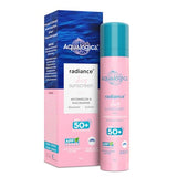 Aqualogica Radiance+ Sunscreen Gel SPF 50+ PA++++ | Dewy Finish | Oil-Free & Hydrating | No White Cast | 50g