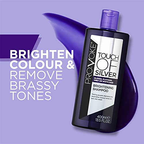 PROVOKE Touch Of Silver Brightening Purple Shampoo & Conditioner
