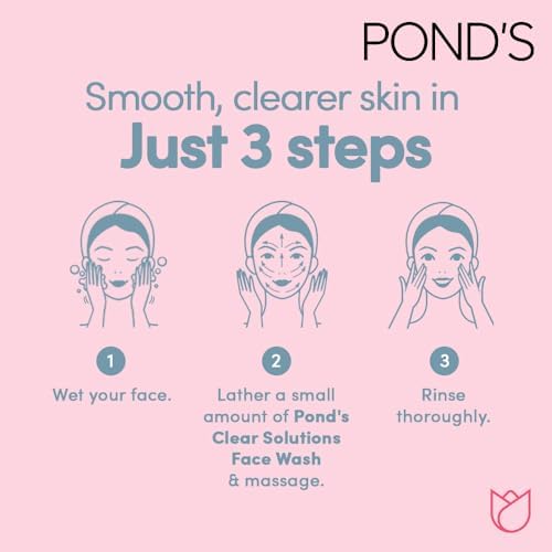 Pond's Clear Solutions Facial Foam with Active Thymo-T (100g)