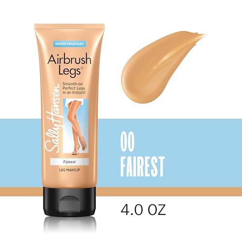 Sally Hansen Airbrush Legs Lotion - Fairest Shade - 2 Pack (4 Oz Each)