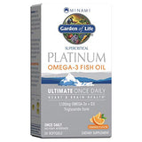 Minami Nutrition Platinum Omega-3 Fish Oil - Ultimate Once Daily, Orange Flavor, 30 Softgels