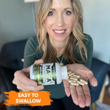 Mother Nature USDA Organic Maca Root Capsules 1600mg - Vegan, Raw Peruvian Maca Supplement for Stamina, Hormonal Balance & Well-Being - Non-GMO - Reproductive Health (120ct)
