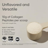 Sports Research Marine Collagen Peptides Powder - Sustainably Sourced, 12 oz