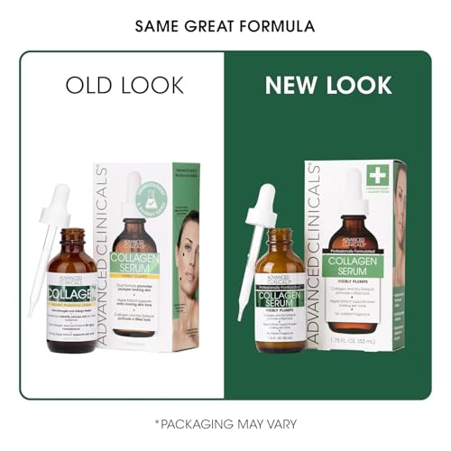 Advanced Clinicals Collagen Face Serum: Lift, Plump & Firm Your Skin