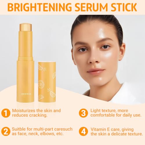 Ego Boost Brightening Serum Stick: Vitamin C Hydrating Balm for Face & Body