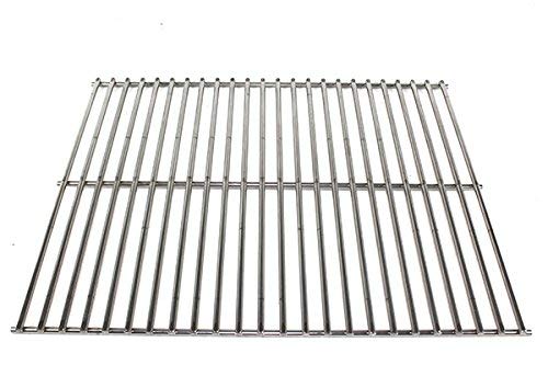 Premium Stainless Steel Briquette Rock Grate for MHP JNR Gas Grills - 18" x 13-3/4" Durable Replacement Part HH-Grate-SS