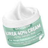 YelaJoy Urea Cream 40% + 2% Salicylic Acid - Maximum Strength Foot Cream for Callus Removal & Deep Moisturization