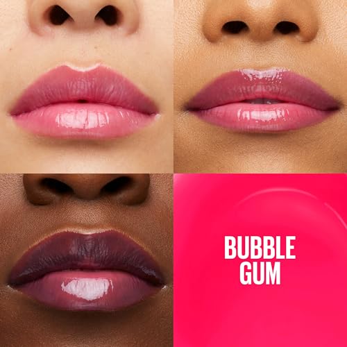 Maybelline New York Lifter Gloss Hydrating Lip Gloss with Hyaluronic Acid - Bubblegum