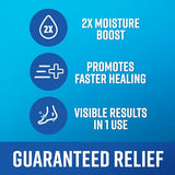 O’Keeffe’s Healthy Feet Heel Repair Kit – Urea & Lactic Acid Foot Cream with Reusable Sleeves for Dry, Cracked Heels