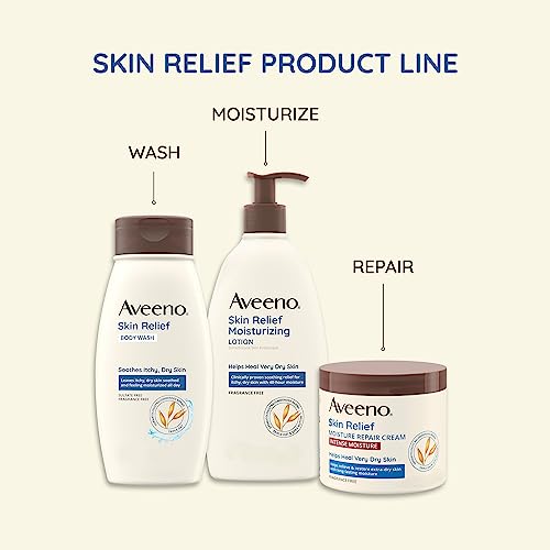 Aveeno Fragrance-Free Skin Relief Moisturizing Lotion (532ml)