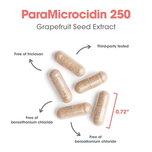 Allergy Research Group ParaMicrocidin 250 mg, 120 Capsules | Microbial & GI Support