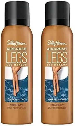 لوشن Sally Hansen Airbrush Legs Light Glow، 4.4 أونصة (2 حزم)