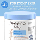 Aveeno Baby Eczema Therapy Nighttime Balm (11 oz)