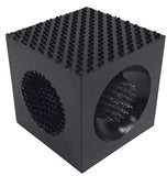 BULLETPROOF Parabellum CUBE2 5-in-1 Pool Cue Tip Tool - Tapper, Perforator, Shaper (Red/Black)