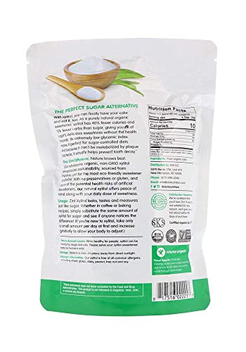 Zint Xylitol Nature's Sweetener Powder (16 oz / 454g)