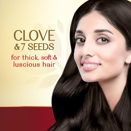 Herbsindia Clove & 7 Herbal Seeds Hair Oil - Thicker & Shinier Hair - 180ml