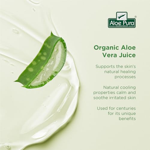 Aloe Pura Organic Aloe Vera Gel (100ml) - Natural, Soothing & Vegan Skincare