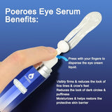 8% Caffeine + 8% Retinol Eye Serum, 360° Roller Ball for Puffiness & Fine Lines